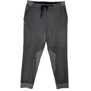 Hylete MEDIUM Jogger Pants Mens Gray Athletic Training Performance Sweatpants